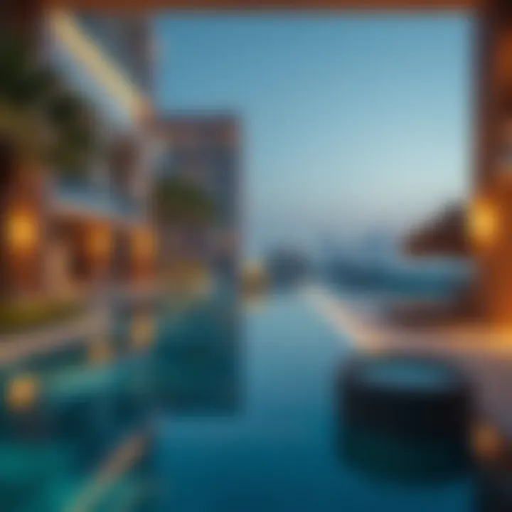 Luxurious amenities featured in Deyaar Midtown Noor enhancing lifestyle quality