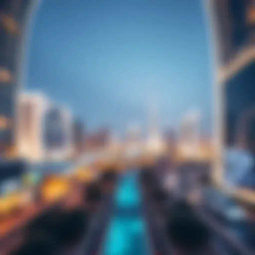 Stunning view of Expo City Dubai's architectural design