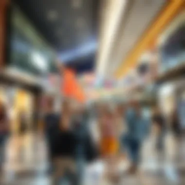 Visitors Enjoying NMC Capital Mall NMC Capital Mall bustling with visitors enjoying shopping and leisure