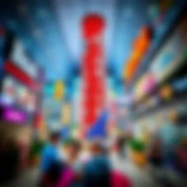 Diverse Retail Options at NMC Capital Mall The vibrant interior of NMC Capital Mall filled with diverse retail options