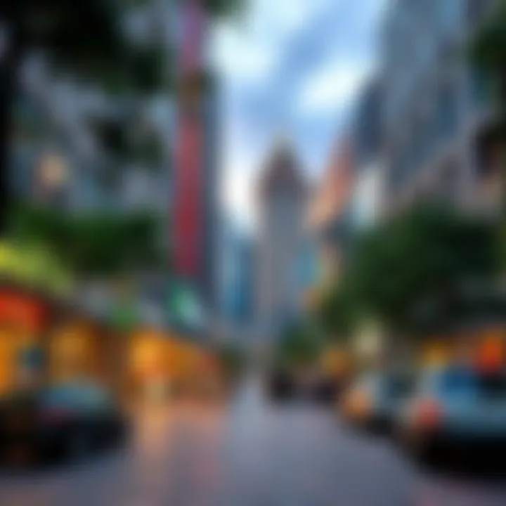The surrounding urban environment that complements NMC Capital Mall